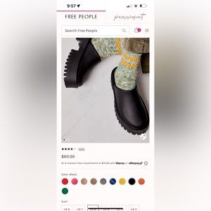 Jefferey Campbell Bae mules- make an offer!